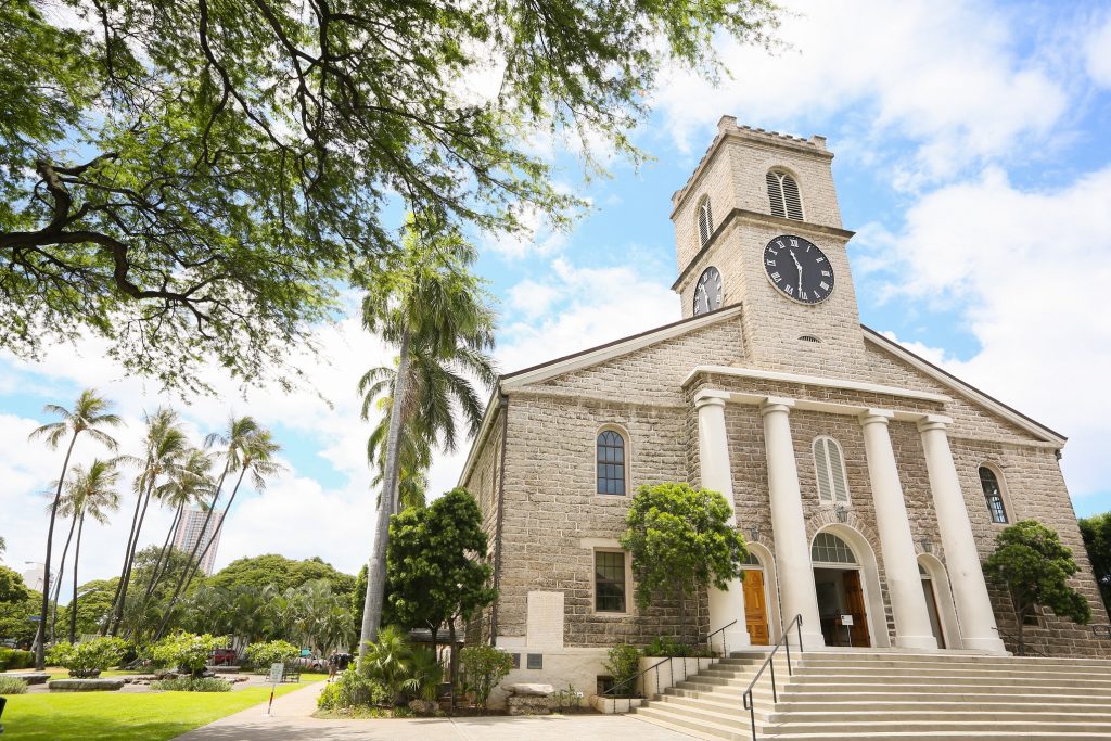 昔ながらの古き良き“カワイアハオ教会” - ハワイ挙式＆ニューヨーク